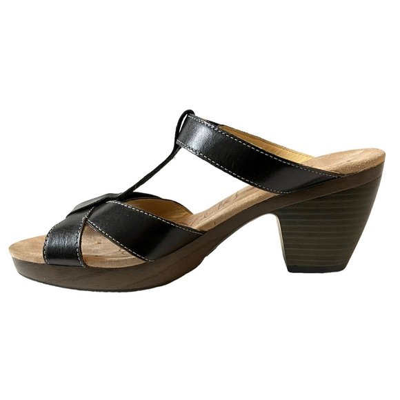 ROMIKA Black Jamaica Studded Nancy 02 COMFORT Block Heel SANDALS Sz 9/ MSRP $130 - Picture 6 of 16